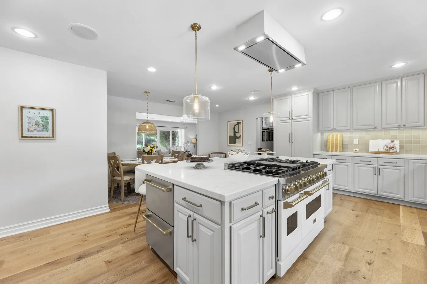 Carnie Wilson kitchen after remodel, view 1
