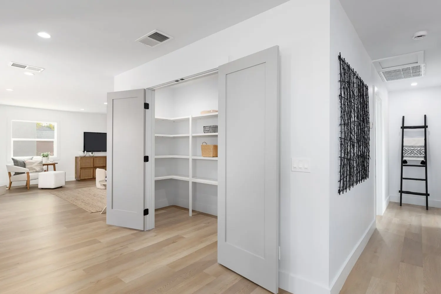 Open living and dining remodel in Long Beach