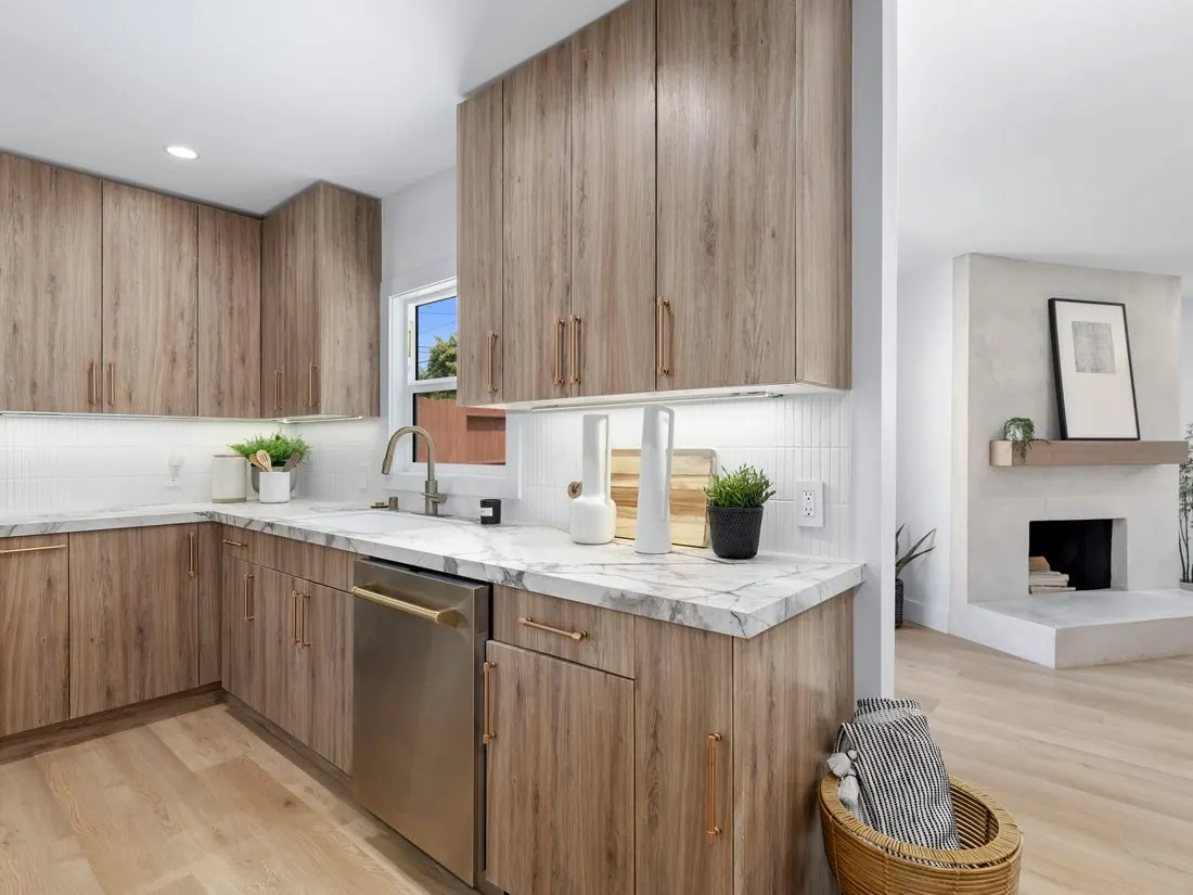 Bright kitchen remodel
