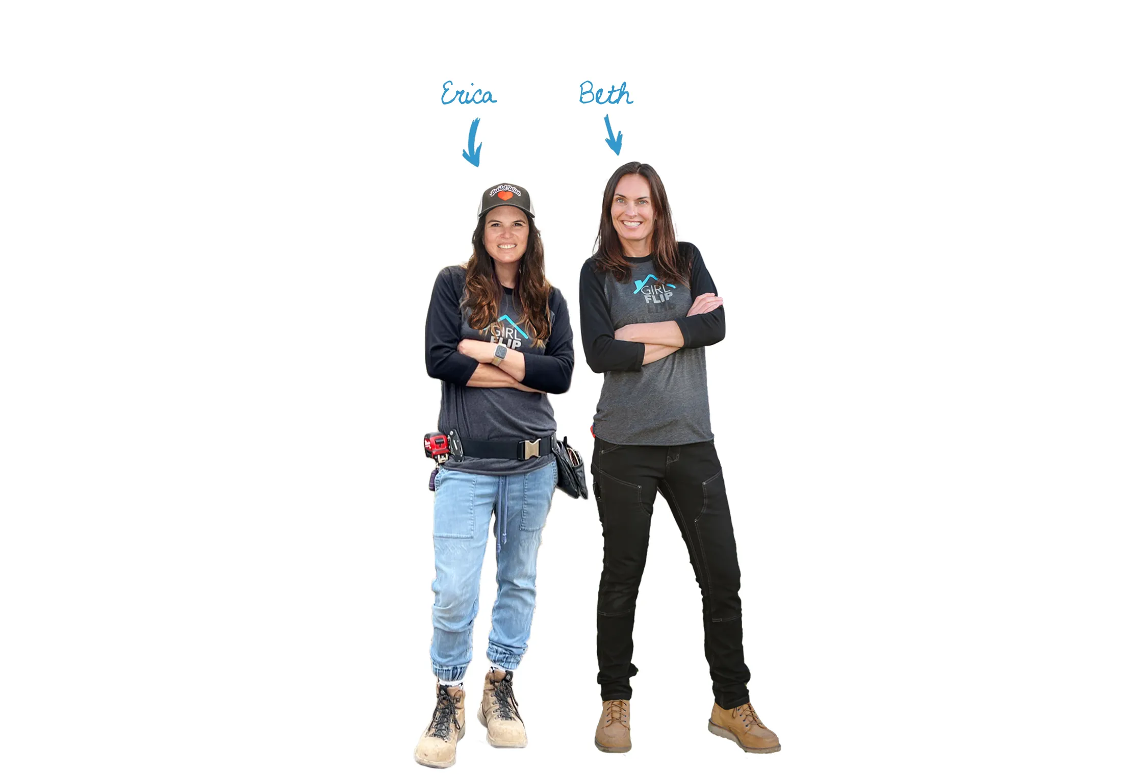 Erica Anenberg and Beth Benson of Girl Flip Construction
